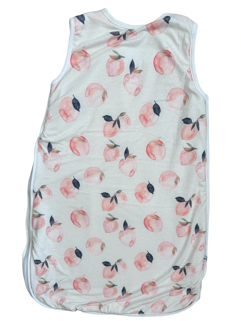 Copper Pearl Peach Print Sleep Sack - Pink/White